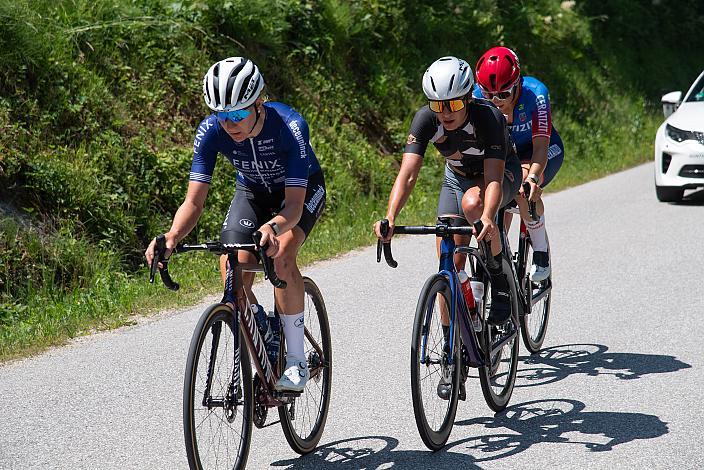 Podest Damen  2. Platz Lisa Peterer (AUT, LP Sport Clup), Staatsmeisterin Carina Schrempf (AUT, Fenix-Deceuninck), 3. Platz Kathrin Schweinberger (AUT, CERATIZIT - WNT Pro Cycling Team)   ÖM Staatsmeisterschaft, Strasse, Waidhofen an der Ybbs - Hollenstein