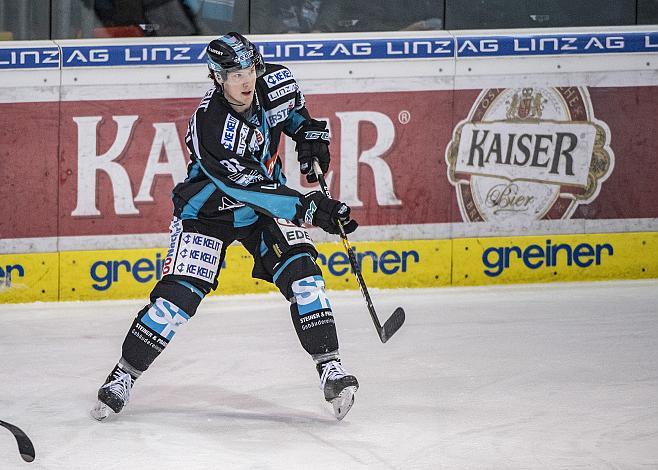 Troy Rutkowski (EHC Liwest Black Wings Linz) EHC Liwest Black Wings Linz vs HCB Suedtirol Alperia