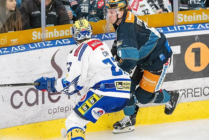 Ethan Cap (EC iDM Wärmepumpen VSV), Brodi Stuart (Steinbach Black Wings Linz) Steinbach Black Wings Linz vs EC iDM Wärmepumpen VSV, Linz AG Eisarena 