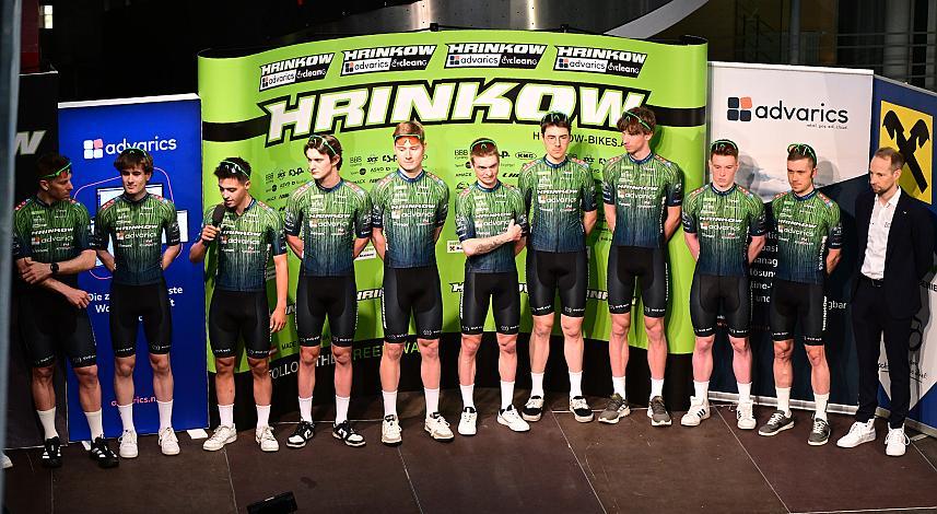 Teampräsentation, Steyr, Team Hrinkow Advarics Cycleang, UCI Continental Team, 