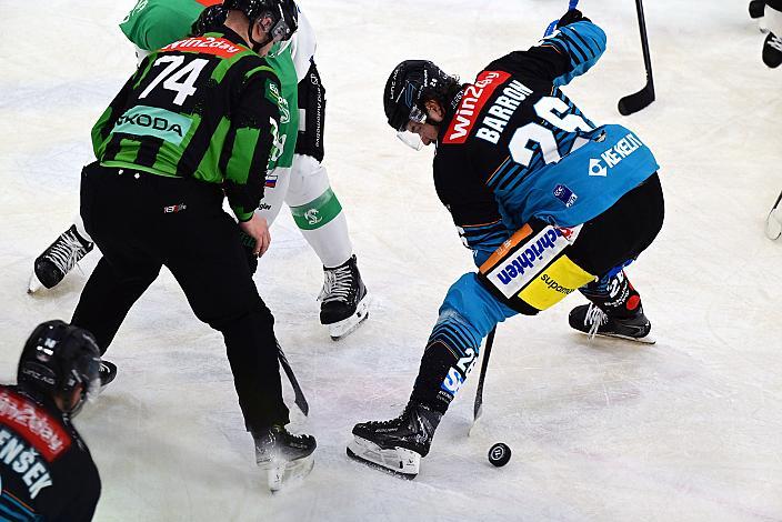 Travis Barron (Steinbach Black Wings Linz), 49. Runde ICE, Steinbach Black Wings Linz vs Olimpija Ljubljana, Linz AG Eisarena 