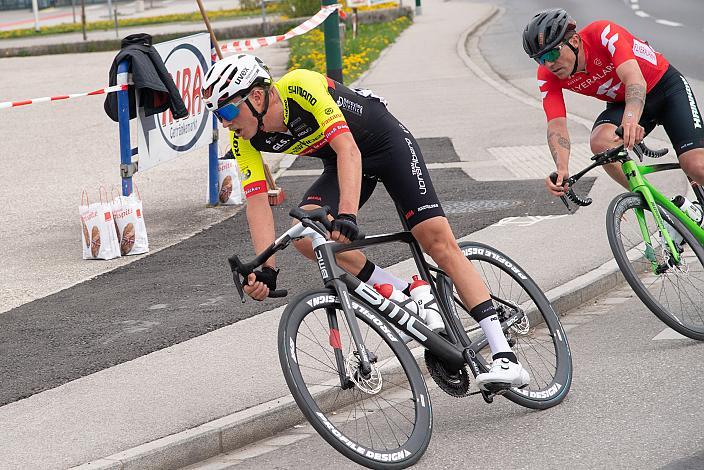 Moran Vermeulen (AUT, Team Vorarlberg), Riccardo Verza (ITA, Hrinkow Advarics)  Herren Elite, U23, Road Cycling League Austria, 61. Raika Kirschbluetenrennen, Wels, Oberösterreich