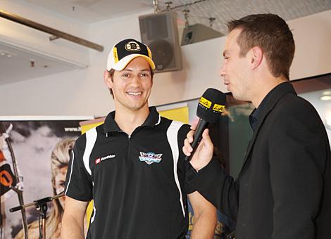 Der Linzer Liwest Black Wings Kapitaen Philipp Lukas im Interview.