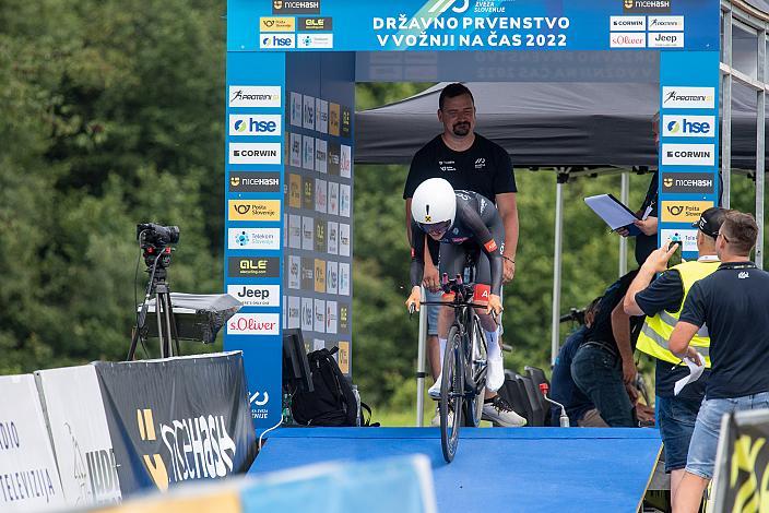 Anna Kiesenhofer (AUT, Team Cookina ARBÖ ASKÖ Graz RLM Stmk) Elite Damen, Österreichische Meisterschaft Einzelzeitfahren, ÖRV, Novo Mesto, Slowenien