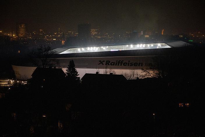 Das Stadion des LASK Raiffeisen Arena, Linz auf der Gugl