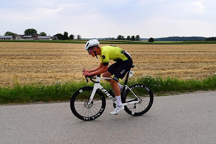 Elias Baumann (AUT, Öberösterreich) 3. Etappe,  51. Int. Oberösterreich Junioren Rundfahrt, Bad Wimsbach - Strass im Attergau