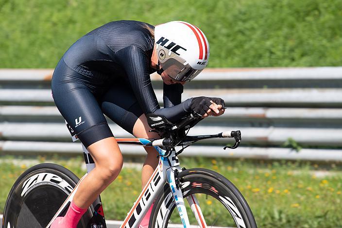 Katharina Machner (AUT, Union Raiffeisen Radteam Tirol) MYGYM Master Race am Salzburg Ring, Zeitfahren, ÖRV RadLiga, Radsport, Radliga, ÖRV, Damen Elite, 