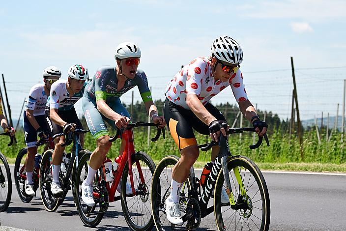 Josef Dirnbauer (AUT, Cycling Team Schwingshandl) im Bergtrikot 3. Etappe Bad Schallerbach - Aigen - Schlägl, 15. Int. Raiffeisen OÖ-Radrundfahrt UCI Kat. 2.2