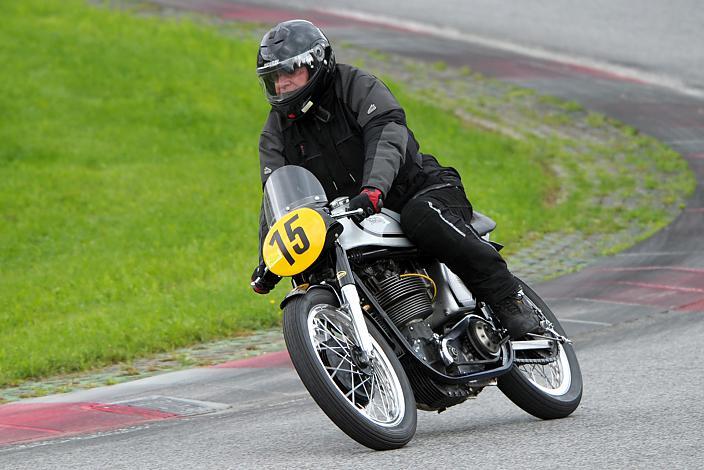 #15 Franz Janu, Norton Manx 30M