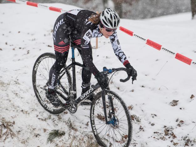Lisa Pasteiner (AUT. GHOST Factory Racing) Cross Rennen Herrn Elite, Lambach/Stadl-Paura 