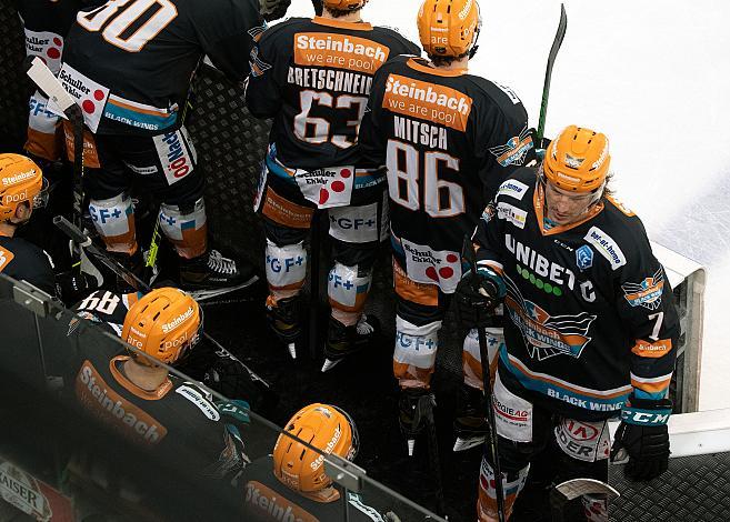 Brian Lebler (Steinbach Black Wings 1992) Steinbach Black Wings 1992 vs iClinic Bratislava Capitals, Qualifikationsrunfe Eishockey, Bet at Home ICE Hockey League
