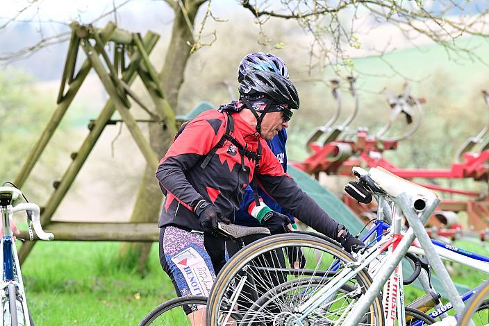 Labe Ebner z Eben der 10. Kirschblüten Radklassik, Rad Klassik, Oldtimer, Vintage, Stahlrad, Radsport, Eferding, Oberösterreich