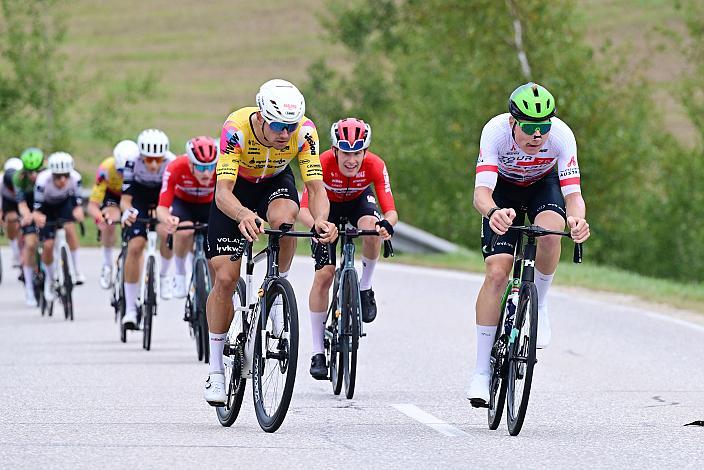 Sieger U23 Wertung Valentin Poschacher (AUT, Hrinkow Advarics), Tobias Nolde (GER, Team Vorarlberg), U23, Road Cycling League Austria, Königswiesen