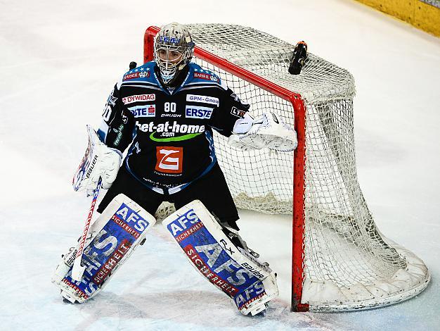 #80 David LeNeveu, Tormann, Linz, EHC Liwest Black Wings Linz vs KHL Medvescak Zagreb, Zwischenrunde