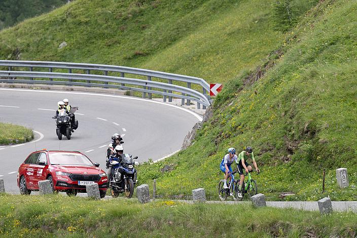 Lukas Pöstlberger (AUT, Team Jayco AlUla) Jonas Rapp (GER, Hrinkow Advarics), 72. Tour of Austria, 3. Etappe Silian - St. Johann im Alpendorf