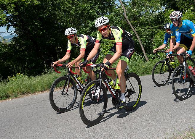  Jannik Steimle (GER, Team Vorarlberg Santic), Gian Friesecke (SUI, Team Vorarlberg Santic) 