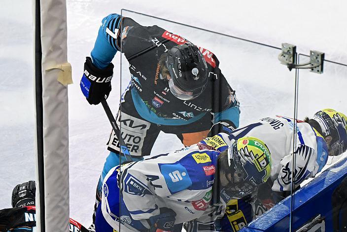 Brian Lebler (Steinbach Black Wings Linz), 36. Runde ICE, Steinbach Black Wings Linz vs EC iDM Wärmepumpen VSV), Linz AG Eisarena 