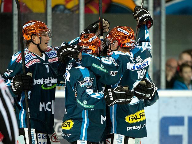 Linz feiert, EHC Liwest Black Wings Linz vs EC Red Bull Salzburg