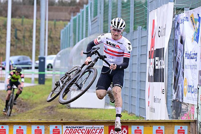 Lukas Hatz (AUT, Arbö Radrennteam Graz), 4. Radquerfeldein GP um das Sportzentrum Gunskirchen, Rad Cyclo Cross, 