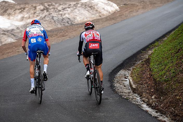 Lars van den Berg (NED, Groupama - FDJ), Thomas de Gendt (BEL, Lotto Soudal) Stage 14 Cittadella - Monte Zoncolan (205km), 104. Giro d Italia, UCI Worl Tour