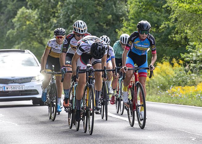 2. Gruppe im Rennen mit Lena Baumgartner (AUT, RC ARBÖ Felbermayr Wels) ÖSTM Strasse Mattersburg, Österreichische Staatsmeisterschaft U23, Elite Damen und Herren