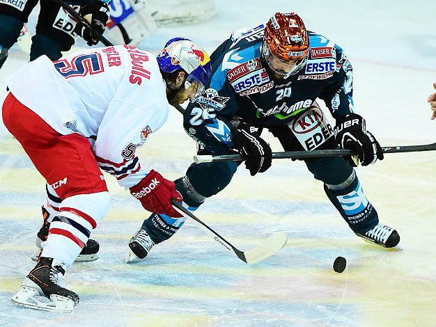 Brad Moran. Linz ind Dave Meckler, Salzburg, EHC Liwest Black Wings Linz vs EC Red Bull Salzburg, Halbfinale, Semifinale, Play-Offs 