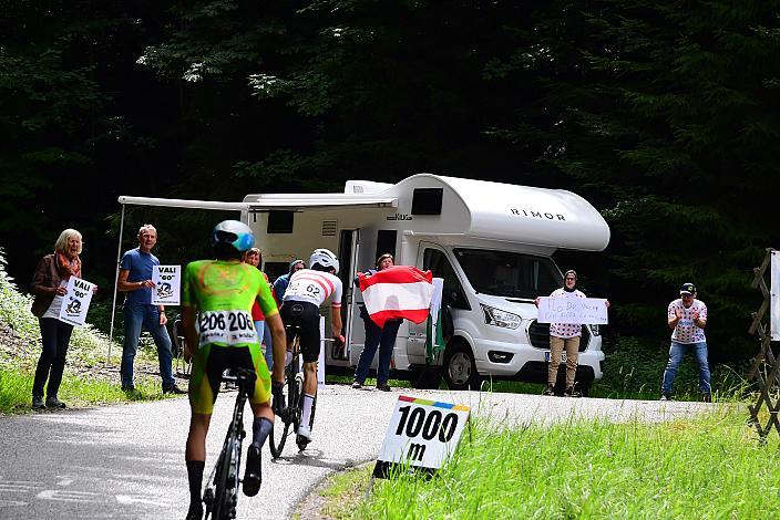 Bester Österreicher Michael Hettegger (AUT, LRV Oberösterreich),  50. OÖ Junioren Rundfahrt, 3. Etappe Bad Wimsbach Strass im Attergau