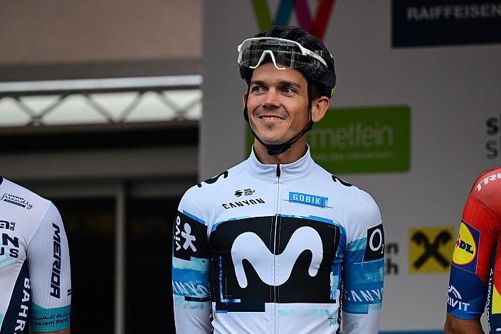 Sieger Gregor Mühlberger (AUT, Movistar Team), Herrenrennen, Kriterium Wels, 