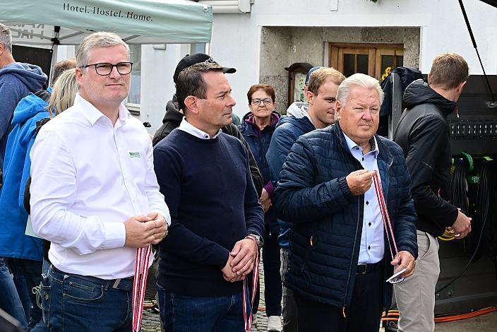 BGM Roland Gaffl, KÖNIGSWIESEN Harald J. Mayer (ÖRV, Präsident Österreichischer Radsportverband, Cycling Austria), Herren Elite, U23, Cycling League Austria Radliga, Mühlviertler Hügelwelt Classic Elite Damen, Königswiesen, OÖ