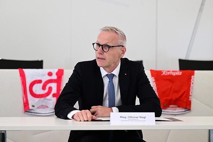 Oberösterreichische Versicherung Generaldirektor Mag. Othmar Nagl,  51. OÖ Junioren Rundfahrt Pressekonferenz