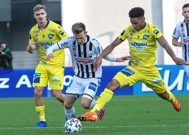 Johannes Eggstein (LASK), Michael Blauensteiner (spusu SKN St. Poelten) Fussball, Bundesliga