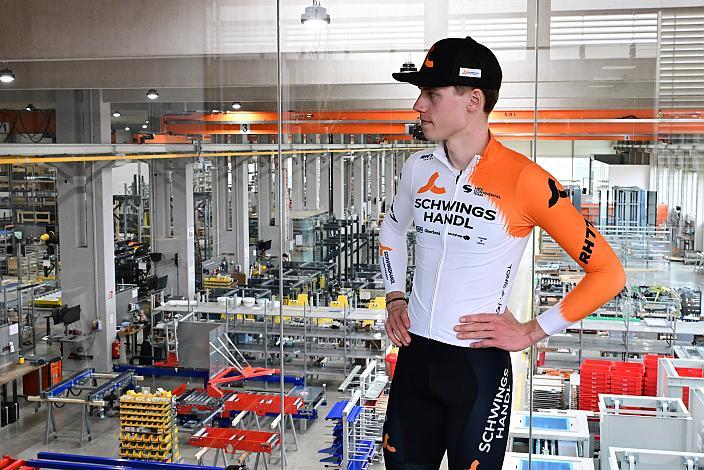 Gregor Stadlbauer (AUT, Schwingshandl Intralogistics), Pressekonferenz Team Schwingshandl Intralogistics, UCI Continental Team