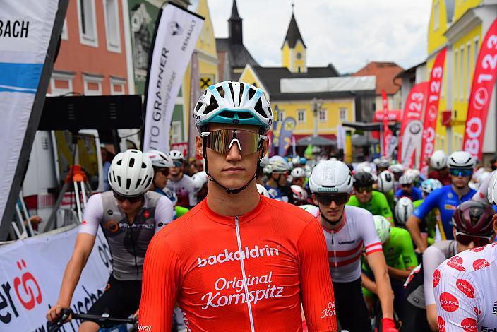 Bester Österreicher Valentin Hofer (AUT, LRV Oberösterreich) 50. OÖ Junioren Rundfahrt, 2. Etappe Sarleinsbach - Sarleinsbach