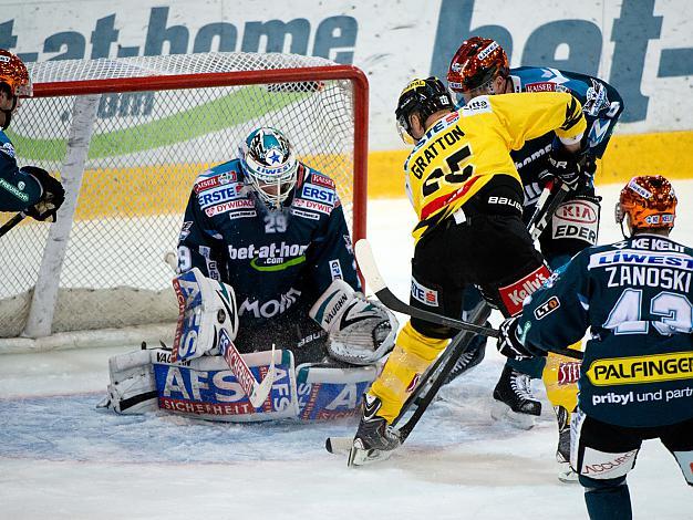 Michael Ouzas, Linz und Benoit Gratton, Vienna, EHC Liwest Black Wings Linz vs UPC Vienna Capitals, Pick Round