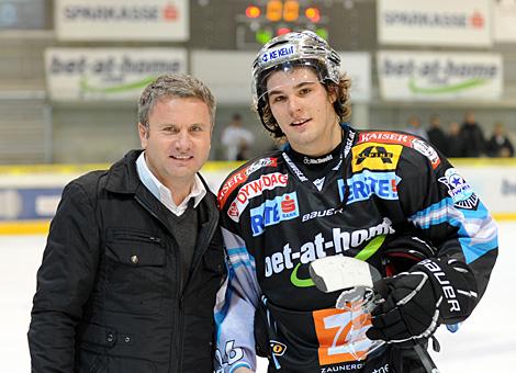 Martin Mairitsch Liwest Black Wings Linz vs. EC Red Bull Salzburg, Spieler des Abends