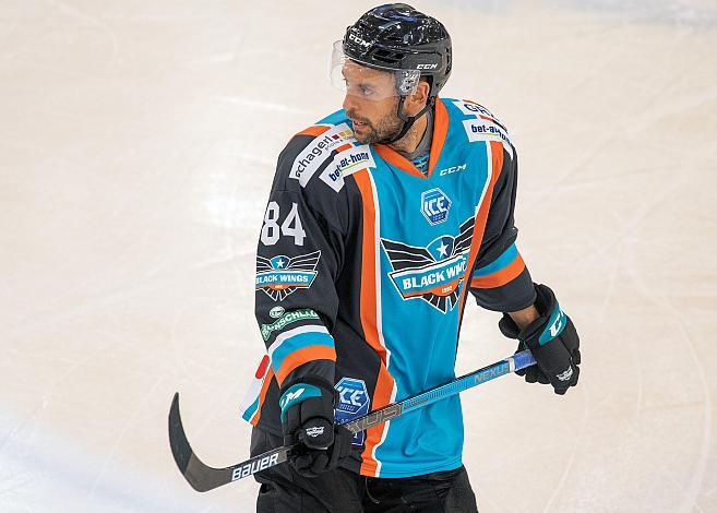 Dragan Umicevic (Black Wings 1992) Black Wings Linz vs Graz 99ers, Eishockey, Bet at Home ICE Hockey League
