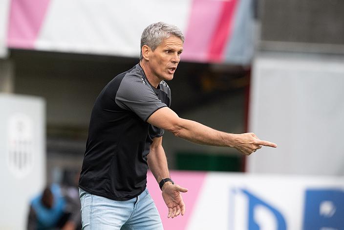 Trainer Dietmar Kühbauer (LASK) Lask vs TSV Egger Glas Hartberg, Admiral Bundesliga, 2021 - 2022