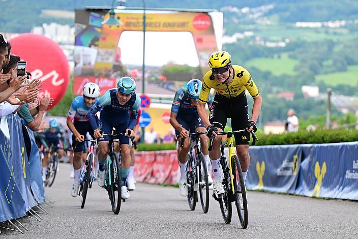  3. Platz Jonas Kind Hoydal (NOR, Team Visma - Lease a Bike Development Team) 1. Etappe Linz Hauptplatz - Pöstlingberg, Oberösterreich Rundfahrt
