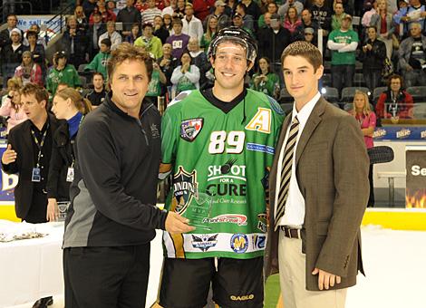 Turnier MVP Sam Gagner, London Pro Knights