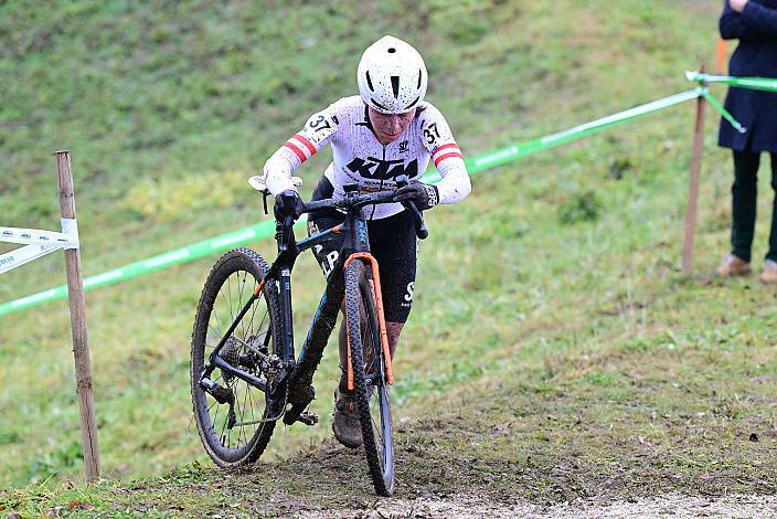 Podest Damen 2. Platz Nadja Heigl (AUT, KTM Spada powered by Brenta Braakes), Damen, 4.Radquerfeldein GP um das Sportzentrum Gunskirchen, Rad Cyclo Cross,