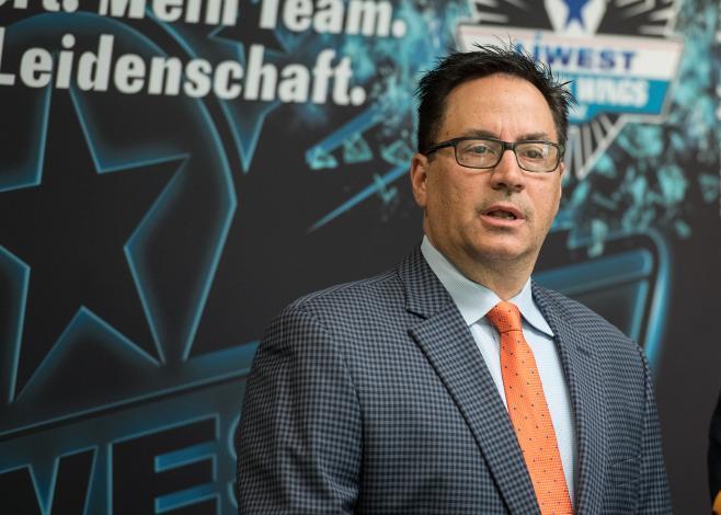 Head-Coach Troy Ward (EHC Liwest Black Wings Linz)  EHC Liwest Black Wings Linz 