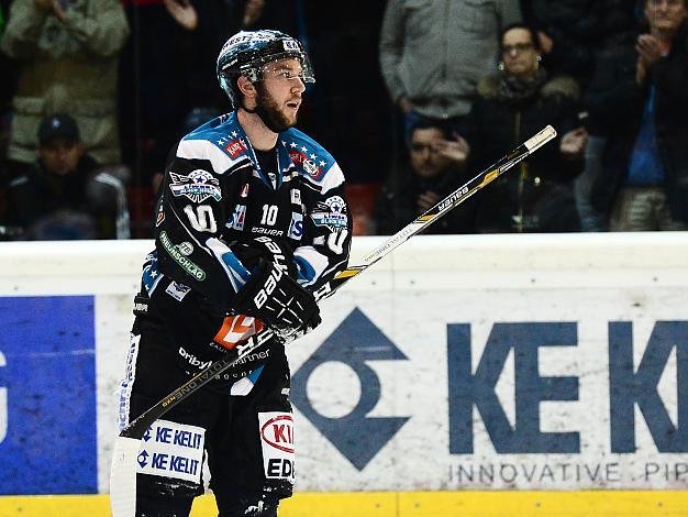Marc-Andre Dorion, Verteidiger (Liwest Black Wings Linz) und (EC KAC), EHC Liwest Black Wings Linz vs EC KAC, Play-Offs, Semifinale 
