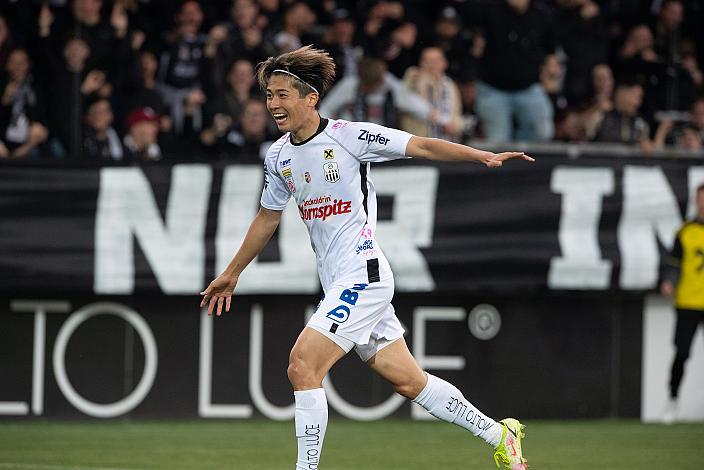 Keito Nakamura (LASK) Lask vs TSV Egger Glas Hartberg, Admiral Bundesliga, 2021 - 2022
