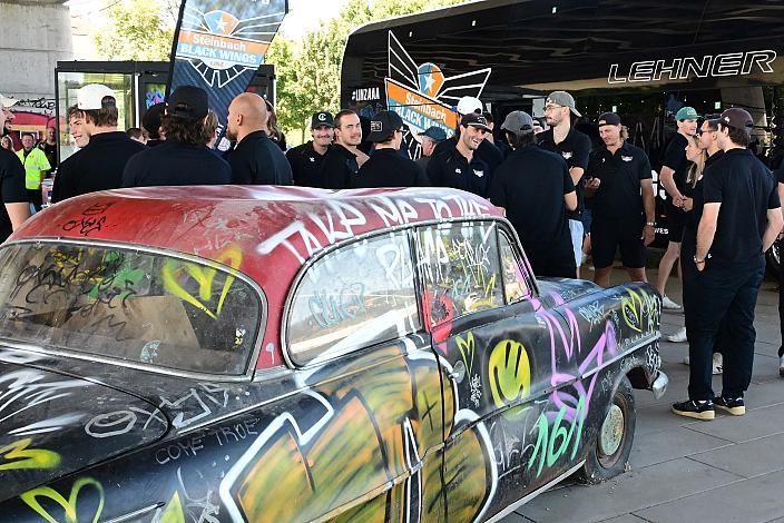 Die Steinbach Black Wings Linz,  TeamPräsentation,  Steinbach Black Wings Linz
