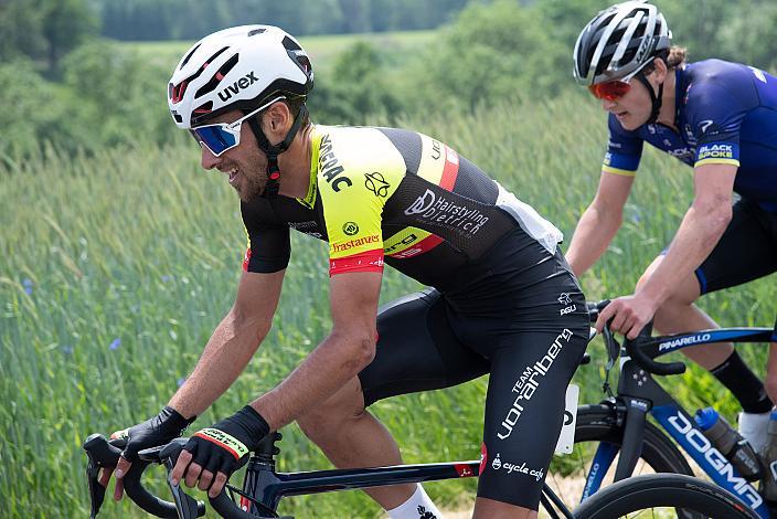 Antoine Debons (SUI, Team Vorarlberg) 2. Etappe Eferding - Oberneukirchen, Int. Raiffeisen Oberösterreich Rundfahrt UCI Kat. 2.2