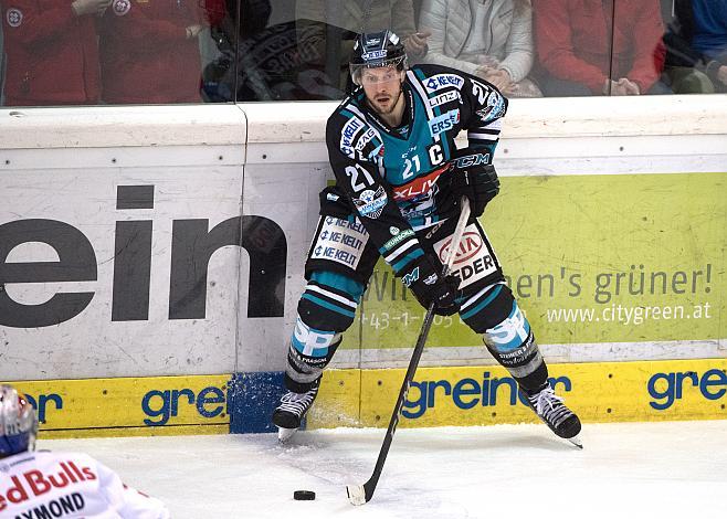 Philipp Lukas (EHC Liwest Black Wings Linz)  EHC Liwest Black Wings Linz vs EC Red Bull  Salzburg 4. Semifinale