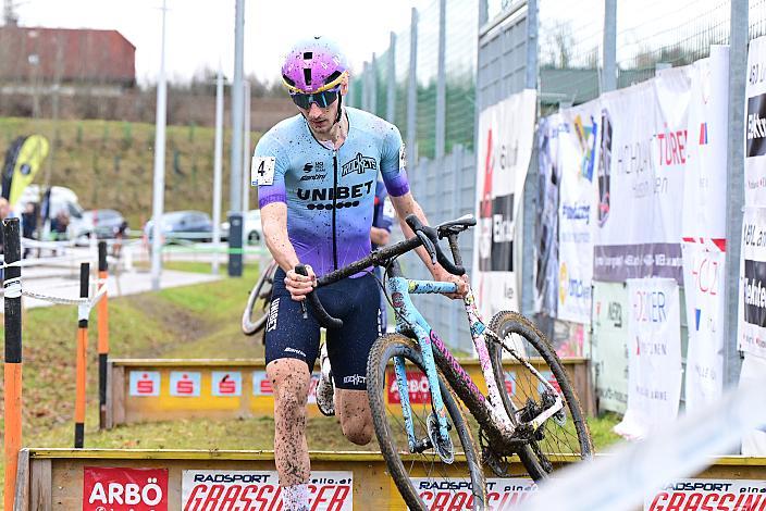 Sieger Lander Loockx (BEL, Unibet Tietema Rockets), 4.Radquerfeldein GP um das Sportzentrum Gunskirchen, Rad Cyclo Cross, 
