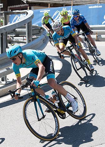 Andrey Zeits (KAZ, Astana Pro Team), Riccardo Zoidl (AUT, Team Felbermayr Simplon Wels) Klausen - Lienz 134km