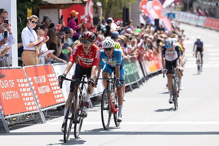 v.l. Martin Messner (AUT, WSA KTM Graz pb Leomo), Riccardo Zoidl (AUT, Team Felbermayr Simplon Wels) 72. Tour of Austria, 3. Etappe Silian - St. Johann im Alpendorf