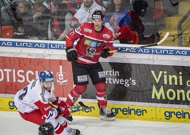 StÃ¼rmer Lukas Haudum (AUT) AUT-CZE, Testspiel,   Eishockey Nationalteam Linz